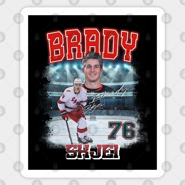 Brady Skjei Sticker by Rakuten Art